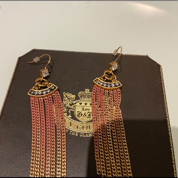 Juicy Couture Dangle Earrings - Picture 2 of 4